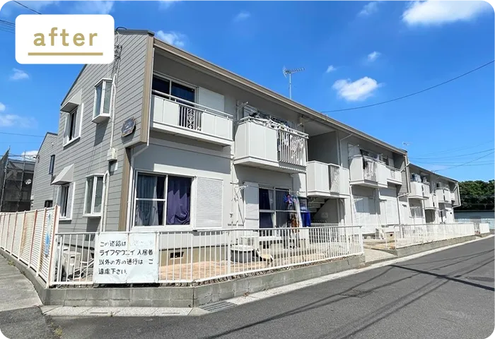 外壁塗装工事事例のafter